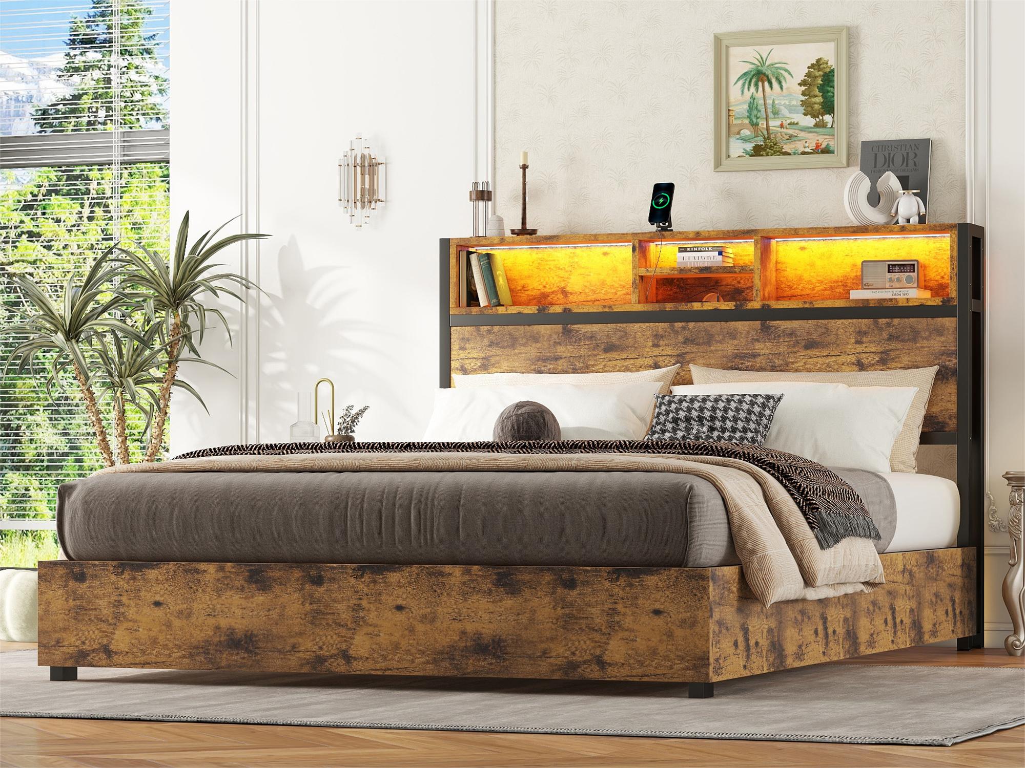 Fontaine D'Intérieur Zen Avec Cascade Lumineuse Et Pompe Automatique - Fontaine De Relaxation Pour Maison, Bureau Et Chambre
