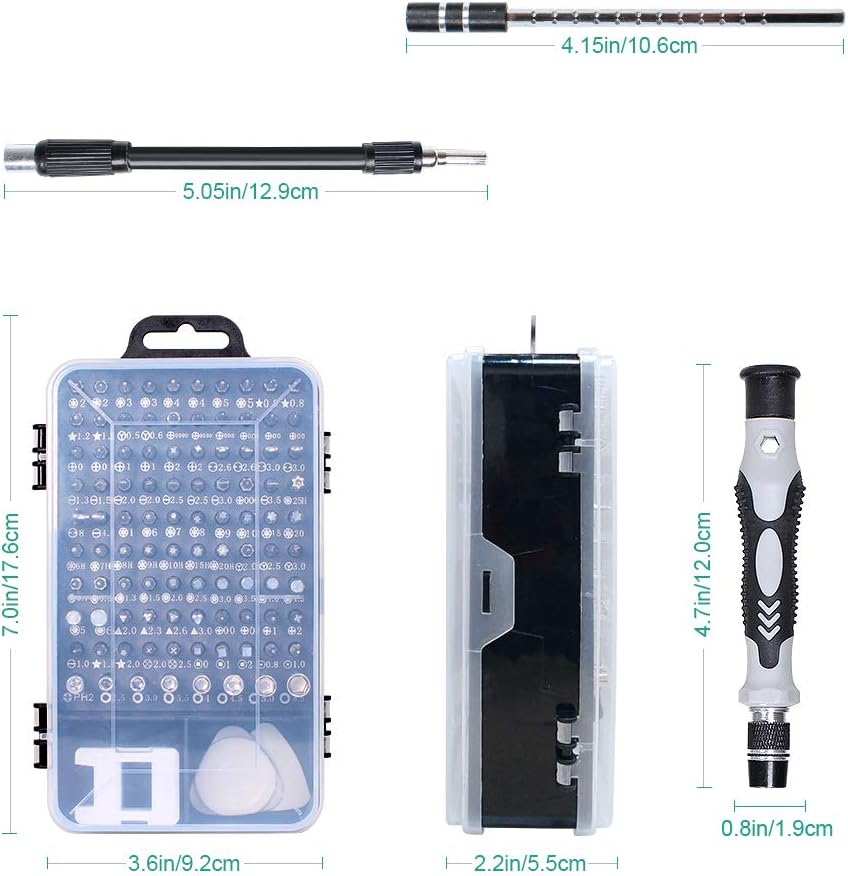 115 en 1 mini set tournevis precision kit tools petit boite tournevis ...