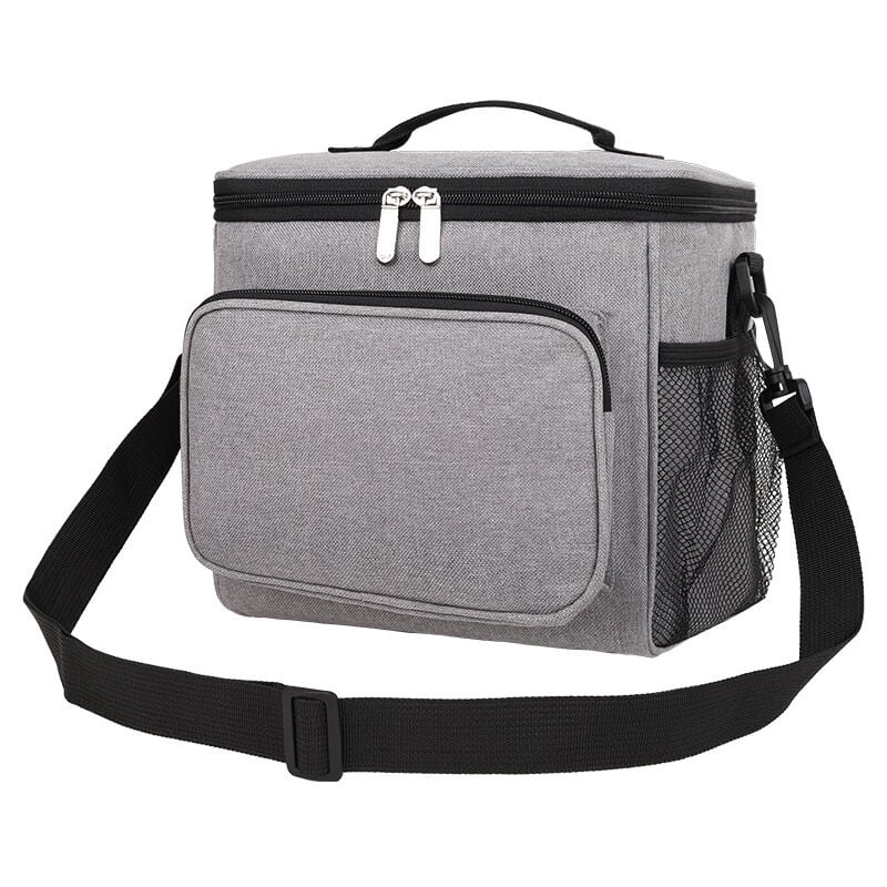 Borsa termica per il pranzo personalizzata in tela cerata, contenitore per il pranzo durevole e di grande capacità, per picnic, viaggi, campeggio, borsa personalizzabile - Italia