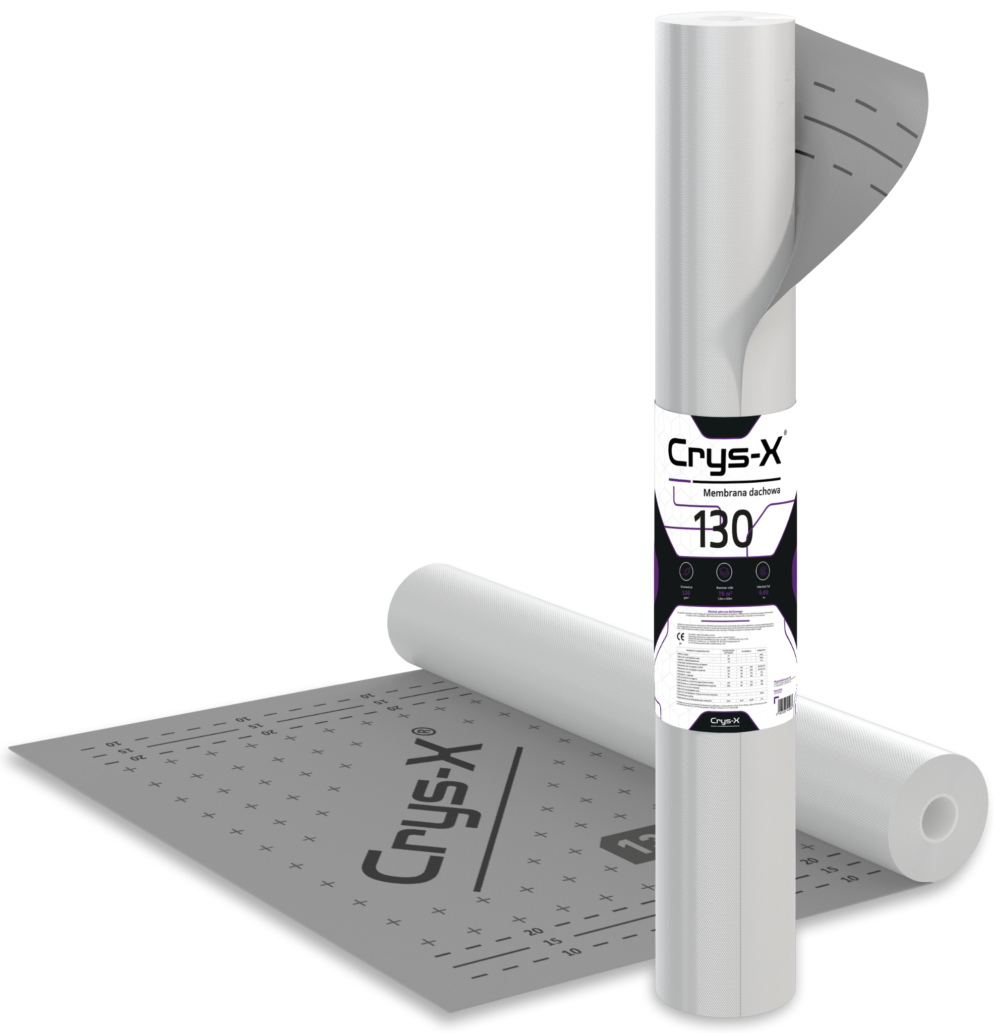 Membrana dachowa Crys-X 130 1,5x50 mb