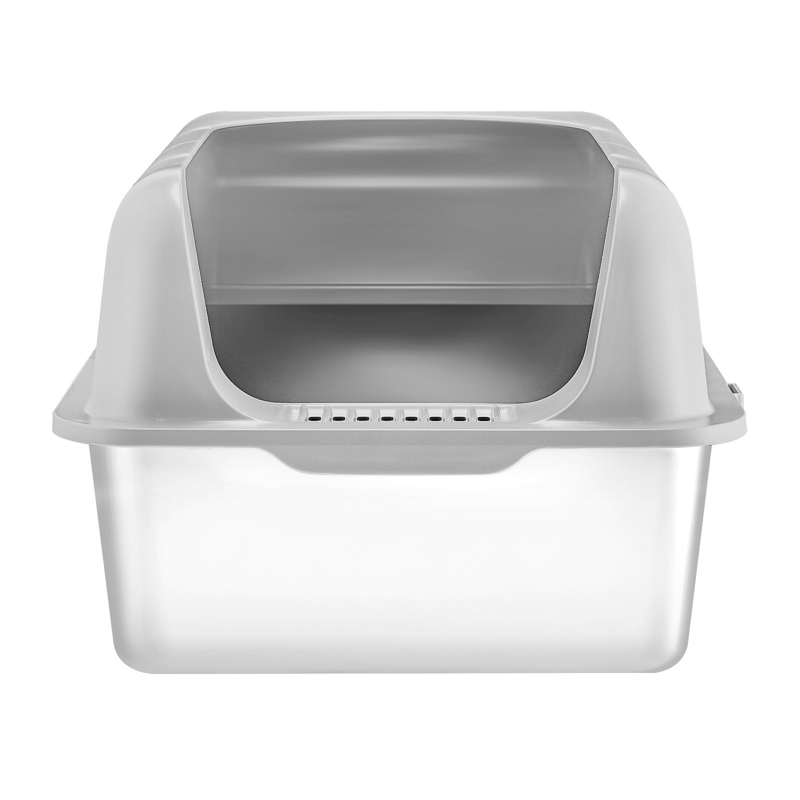 Boîte à air pour chat,VEVOR profondeur 152,4 mm,en acier inoxydable,avec détergent,filtre,hauteur horizontale,sans odeur,facile à neter - 9