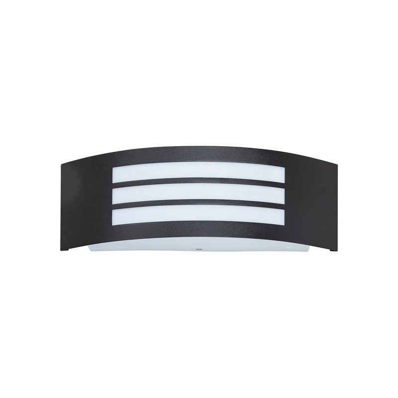 Kinkiet zewnętrzny Roma czarny matowy-biały 1xE27x14W wym:10x31,8x9cm IP44 Rabalux