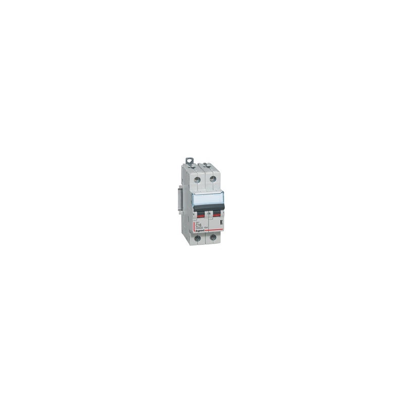Disjoncteur DX³6000 - 16A - 2P - Courbe C - Vis/Vis - 6