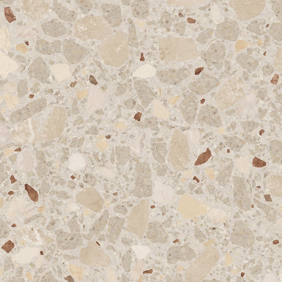 Carrelage imitation ciment et terrazzo NINOV MONA RECTIFIE BEIGE 80X80 - 1,28 m² - 3