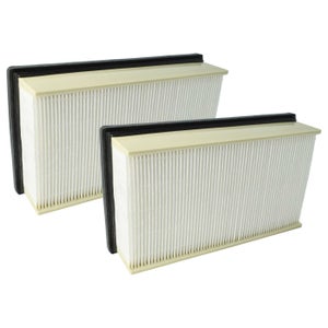 vhbw 2x filtro a pieghe piatte compatibile con Flex S-36, S36, S-47