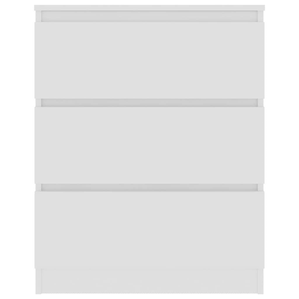 Commode Blanc 60x35x76 cm - 3