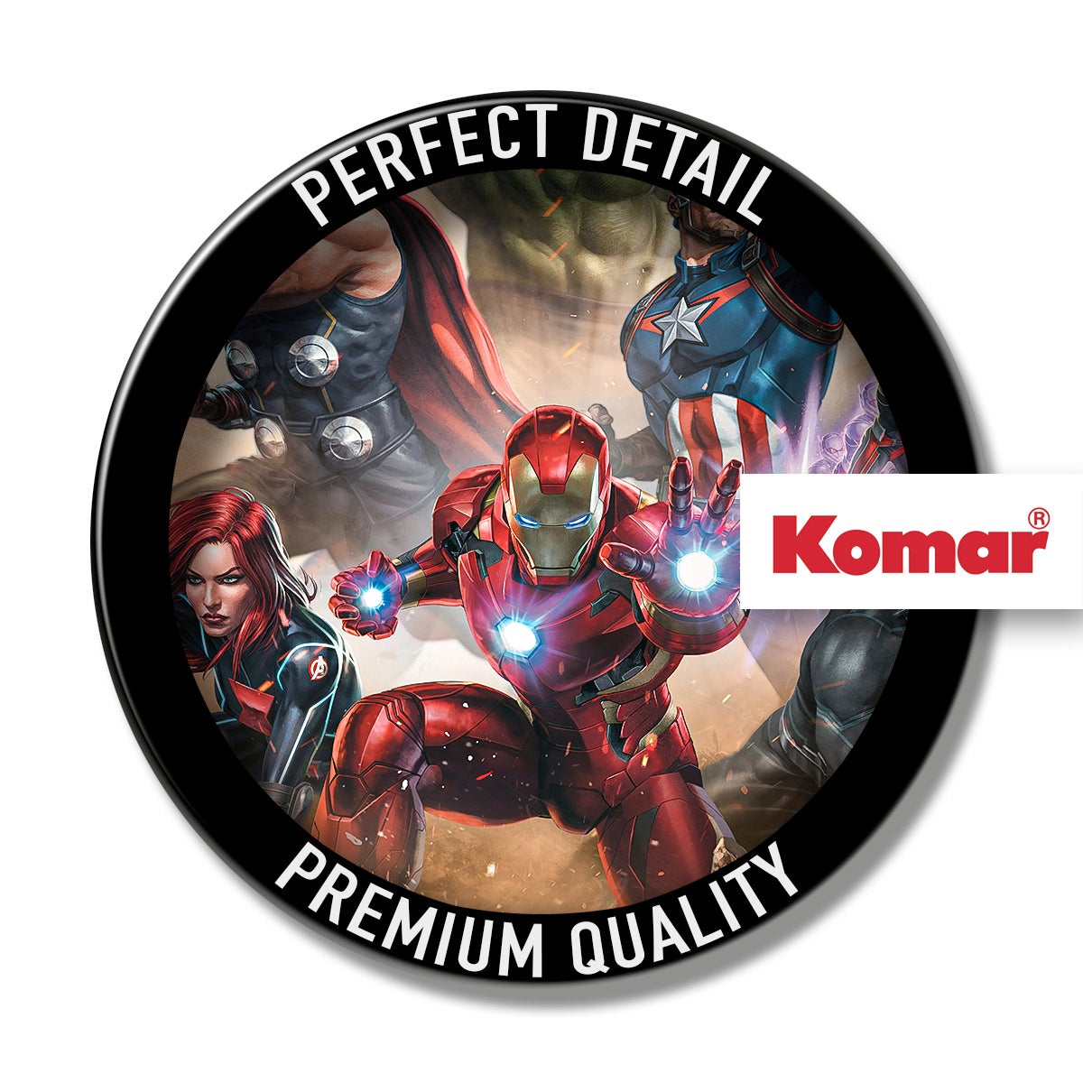 Fotomurale in tessuto non tessuto di Komar - Marvel Avengers Superpower - Dimensione: 200 x 280 cm - 5