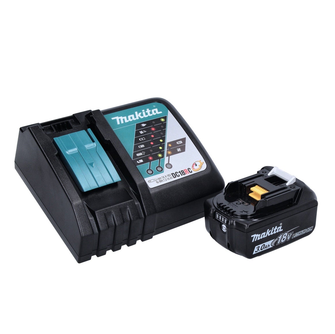 Makita DTD 152 RF1J 18V Li-ion Visseuse à chocs sans fil avec boîtier Makpac + 1x Batterie BL1830 3,0 Ah + Chargeur DC18RC - 4