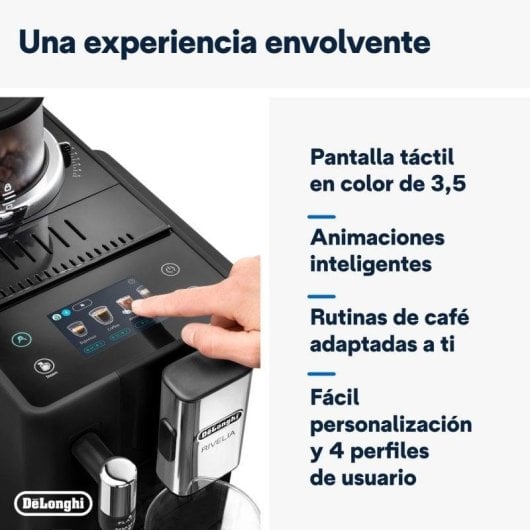De Longhi Rivelia EXAM440.35.B Macchina per Caffe' Automatica 1,4 L Nero - 5