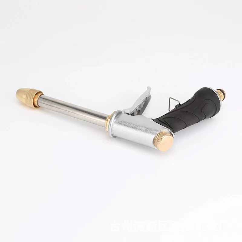 Pistolet à eau à gouttes d'eau, pistolet pulvérisateur en laiton pour tuyau d'eau de jardin, buse de nettoyeur haute pression,outil de nettoyage - 4