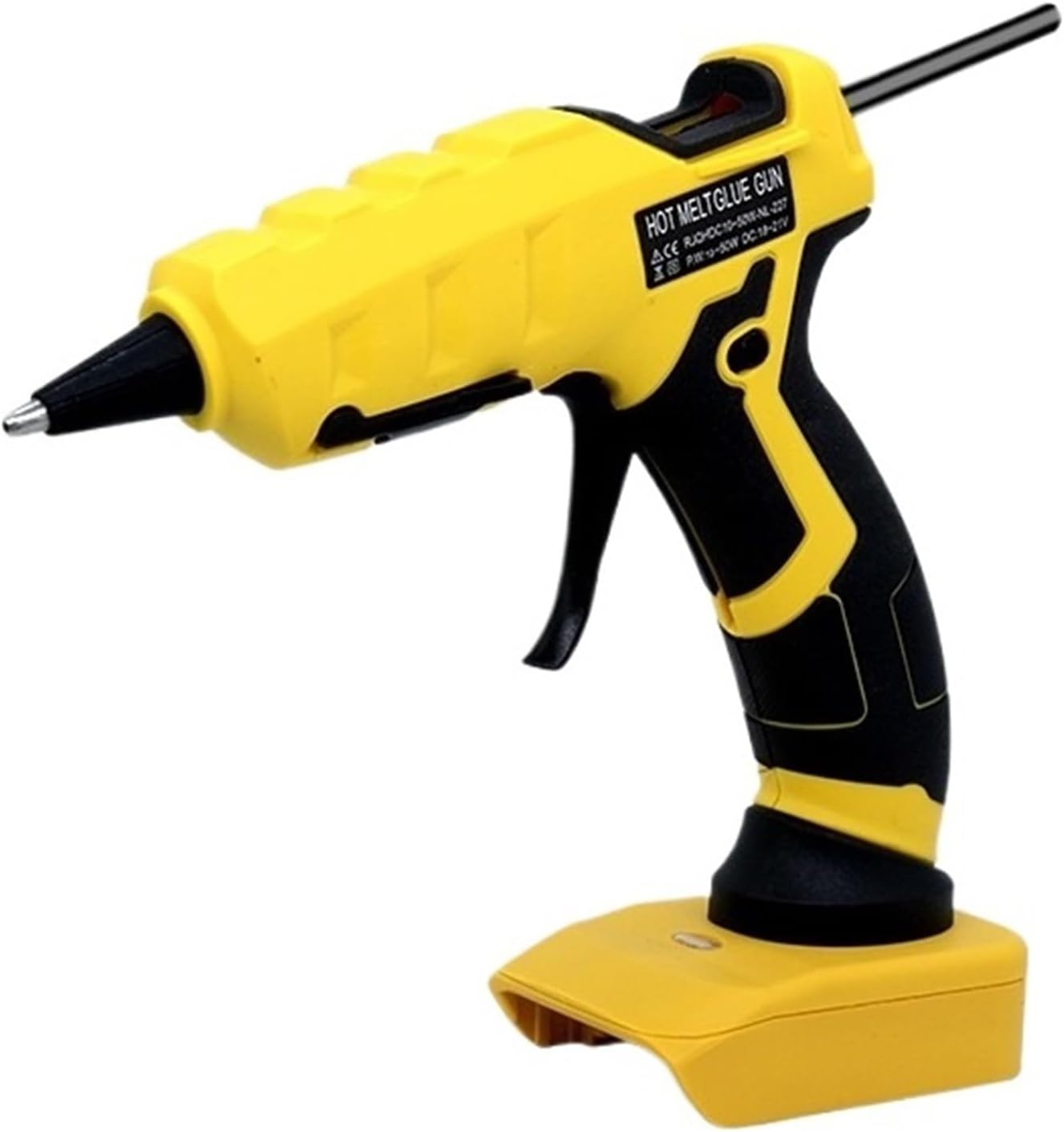 Pistolet à colle chaude sans fil con 30 bâtons de colle de 7 mm para ...