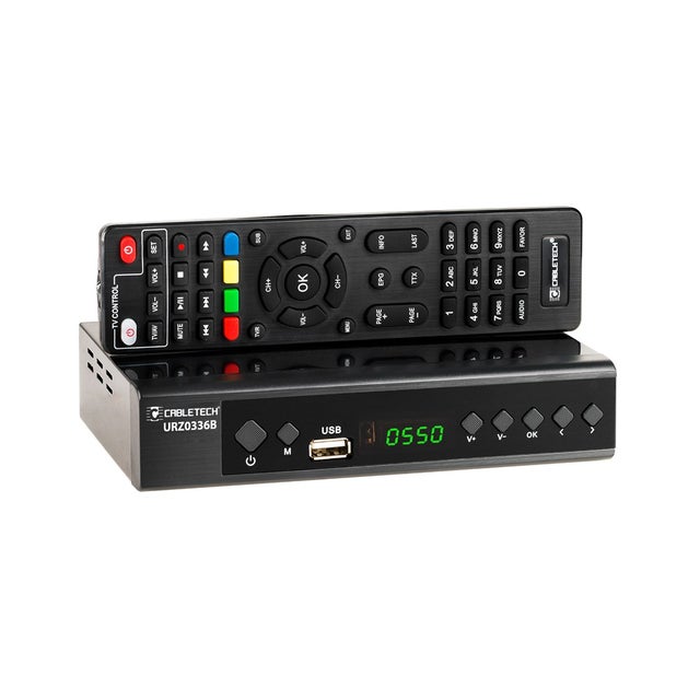Décodeur Cabletech DVB-T2 H.265 HEVC URZ0336
