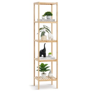 Relaxdays Scaffale Industriale Legno/Metallo - 6 Ripiani 180x50x35cm, Stile Scandinavo - Foto 6