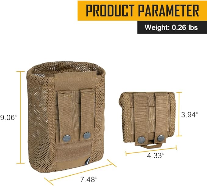 Manchon à Libération Rapide FMA Pour Grenade Factice M67 - Poches MOLLE