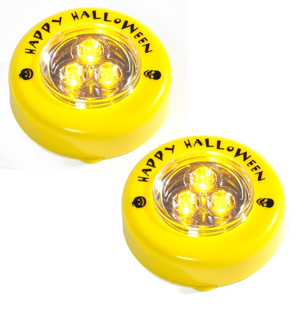 Litake Halloween Kürbis Lichter 4er Set - LED Flackerlichter Mit Fernbedienung