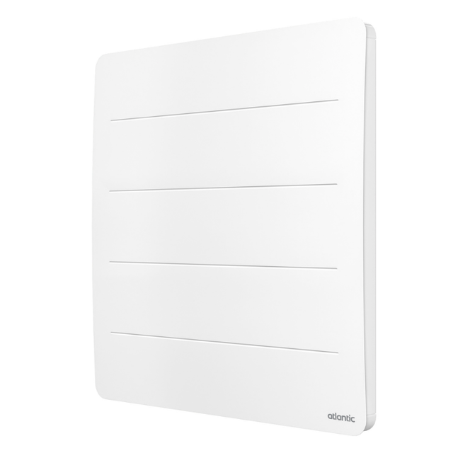 Radiateur connecté Nirvana Neo horizontal 1000W blanc - ATLANTIC - 529916 - 2