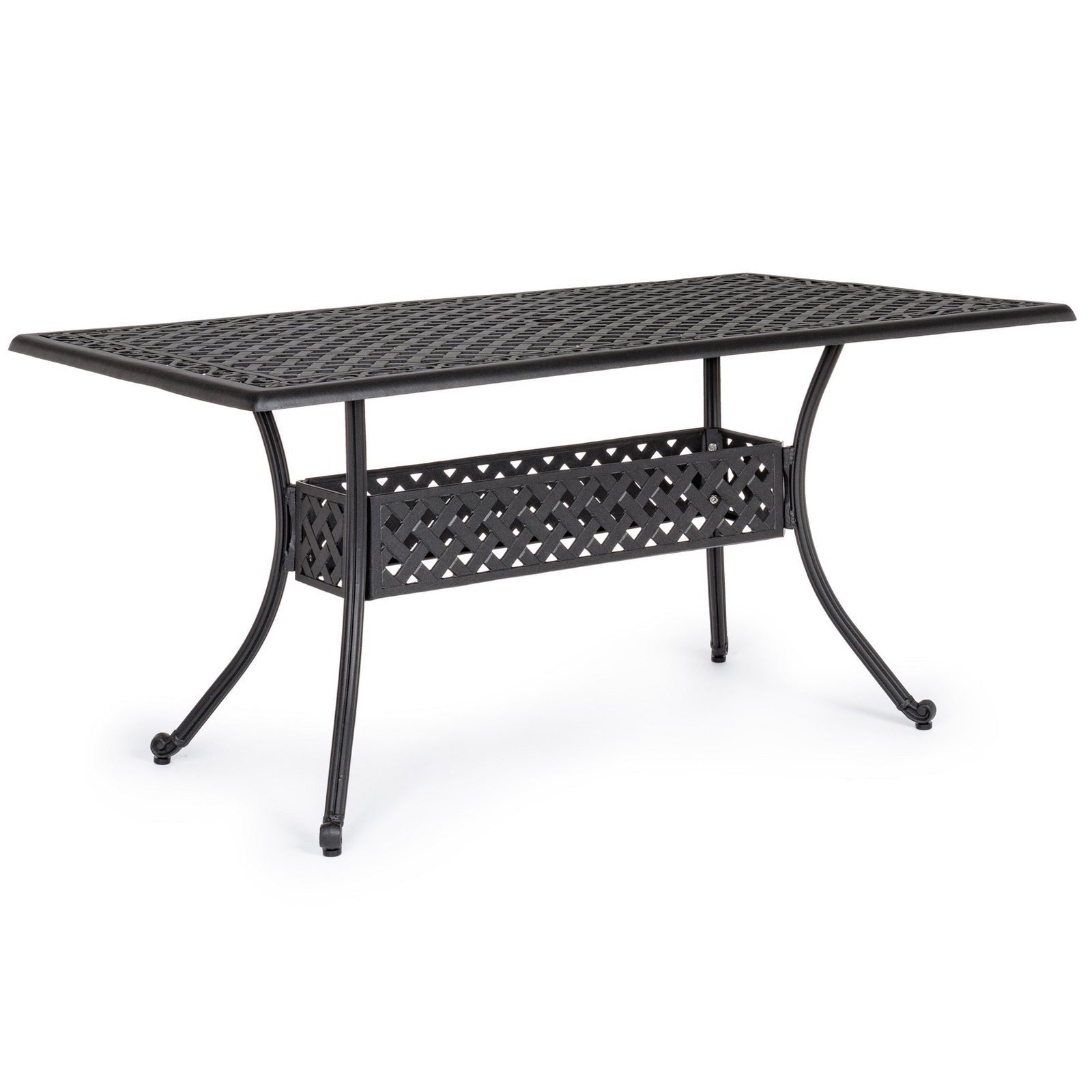 IVREA STÓŁ PROSTOKĄTNY 160X90 ANTRACYT