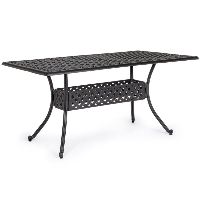 IVREA STÓŁ PROSTOKĄTNY 160X90 ANTRACYT