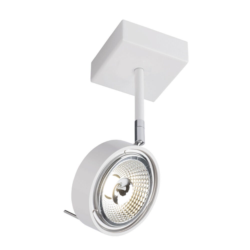 Lampa sufitowa wisząca Fussa biała 1xGU10x18W wym: 29 x 12 x 10 cm metal Shilo