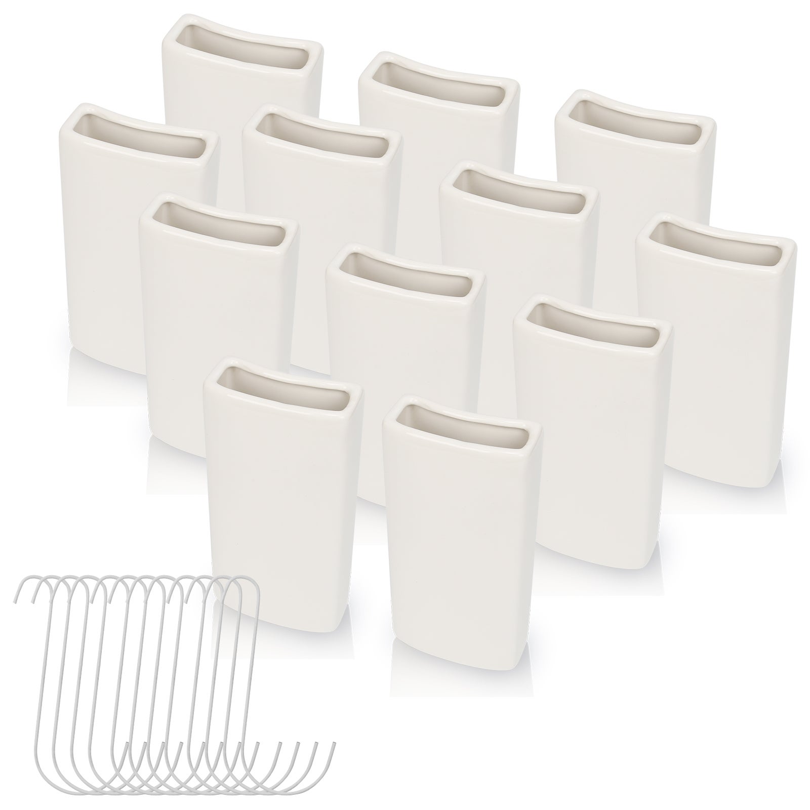 Set Di 3 Evaporatori Per Termosifoni In Plastica Con Gancio – Umidificatore Per Radiatori, Dimensioni 90x45x200 Mm, Evita Aria Secca E Problemi Respiratori