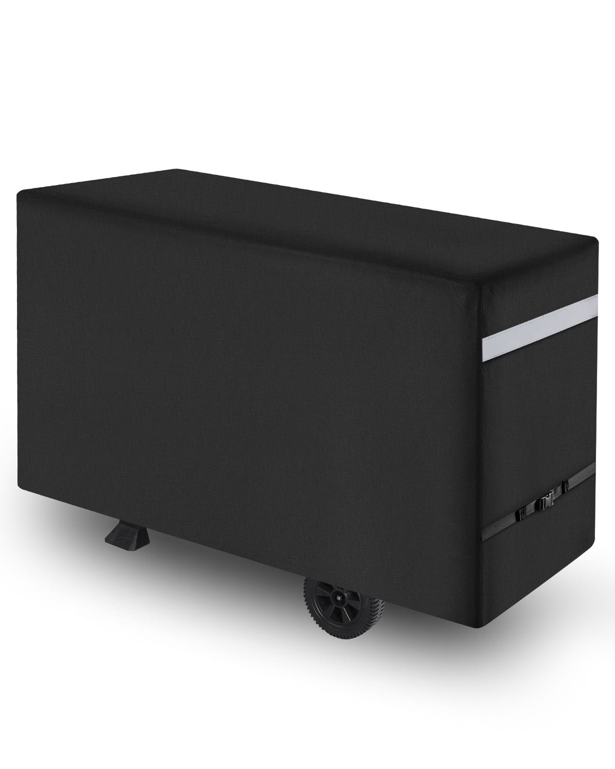 Copertura Per Barbecue A Gas Impermeabile - Tessuto Oxford 420D, Cinghie In Velcro, 105x49x102 Cm - Foto 12