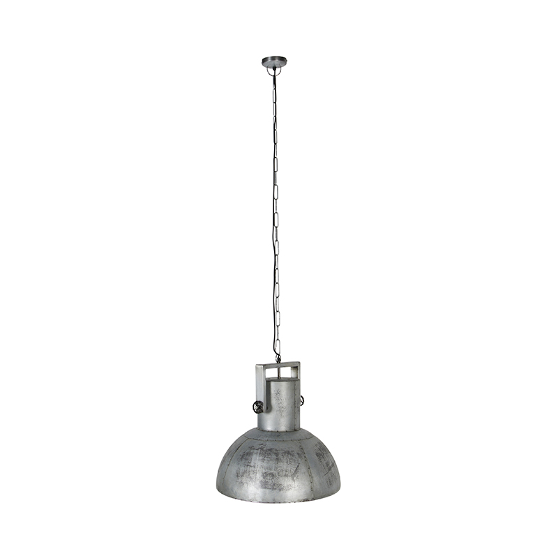 Qazqa przemysłowy lampa wisząca - Samia-sabo - stal, max. 25w, kompatybilny z żarówką LED, e27, 50cm oświetlenie wewnętrzne