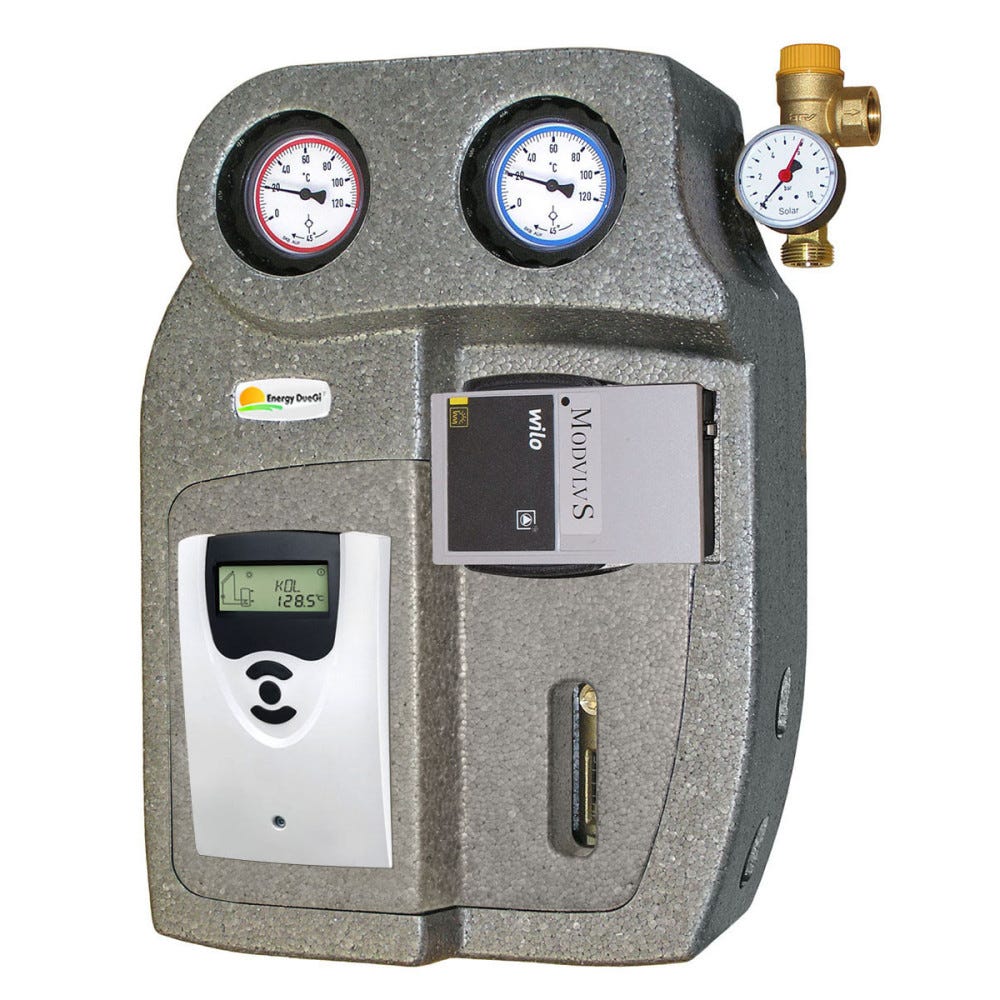 Unidad de bombeo solar bidireccional con desaireador y unidad de ...