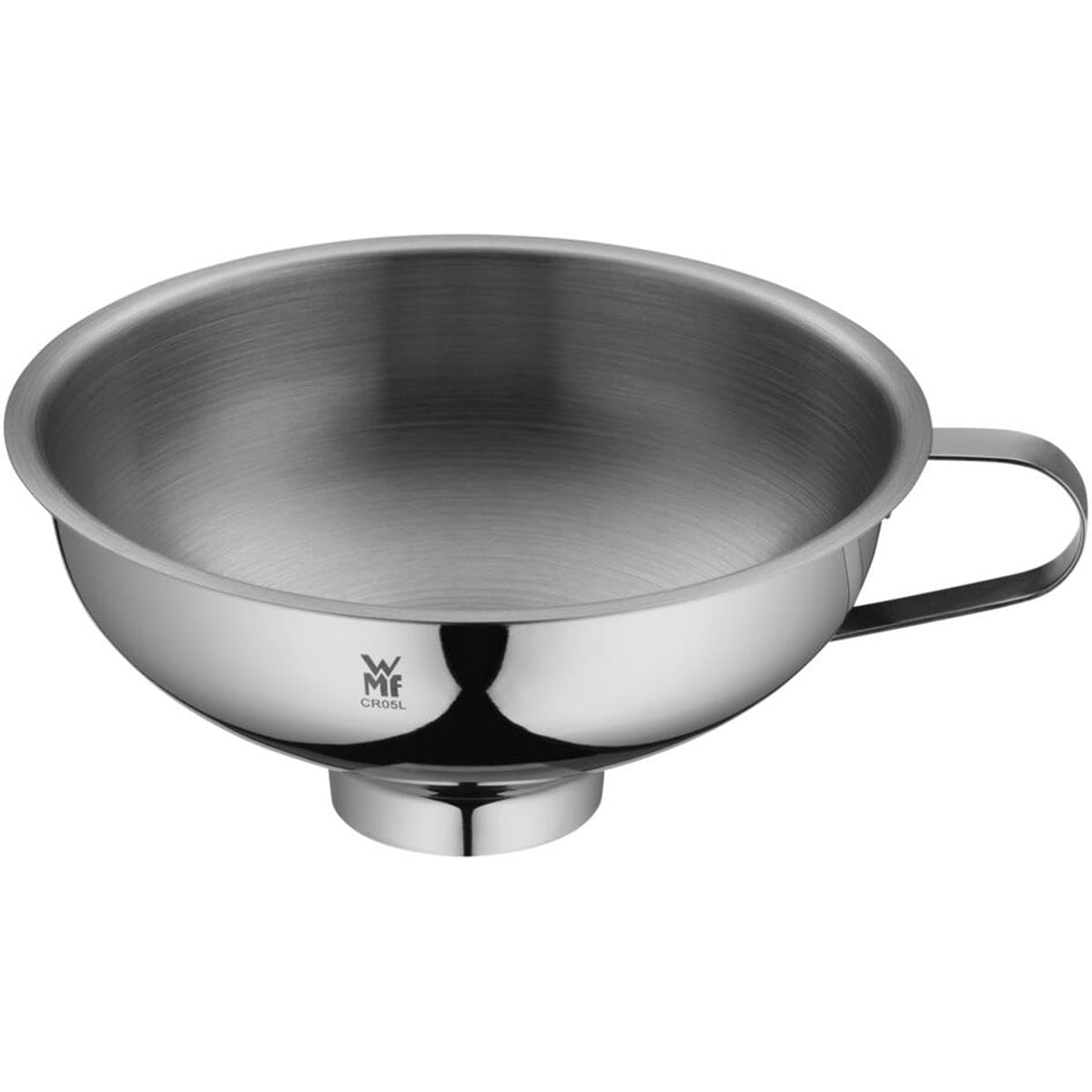 WMF Corbeille Lounge Grand Format – 19 Cm Diamètre, Inox 18/10 Mat, Design Inclinée Pour Fruits