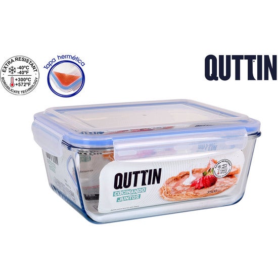 Porta pranzo Ermetico Quttin Rotonda 1,3 L [6 Unità