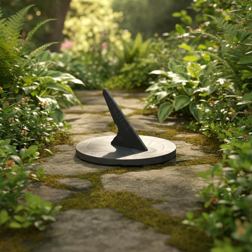 Cadran Solaire - Schiste - Décoration de jardin - 2