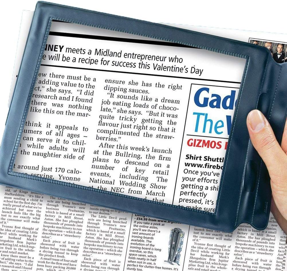 PUNTO CROCE NERO) Vecchia Lente Di Ingrandimento Per Leggere Lente Di - Foto 9