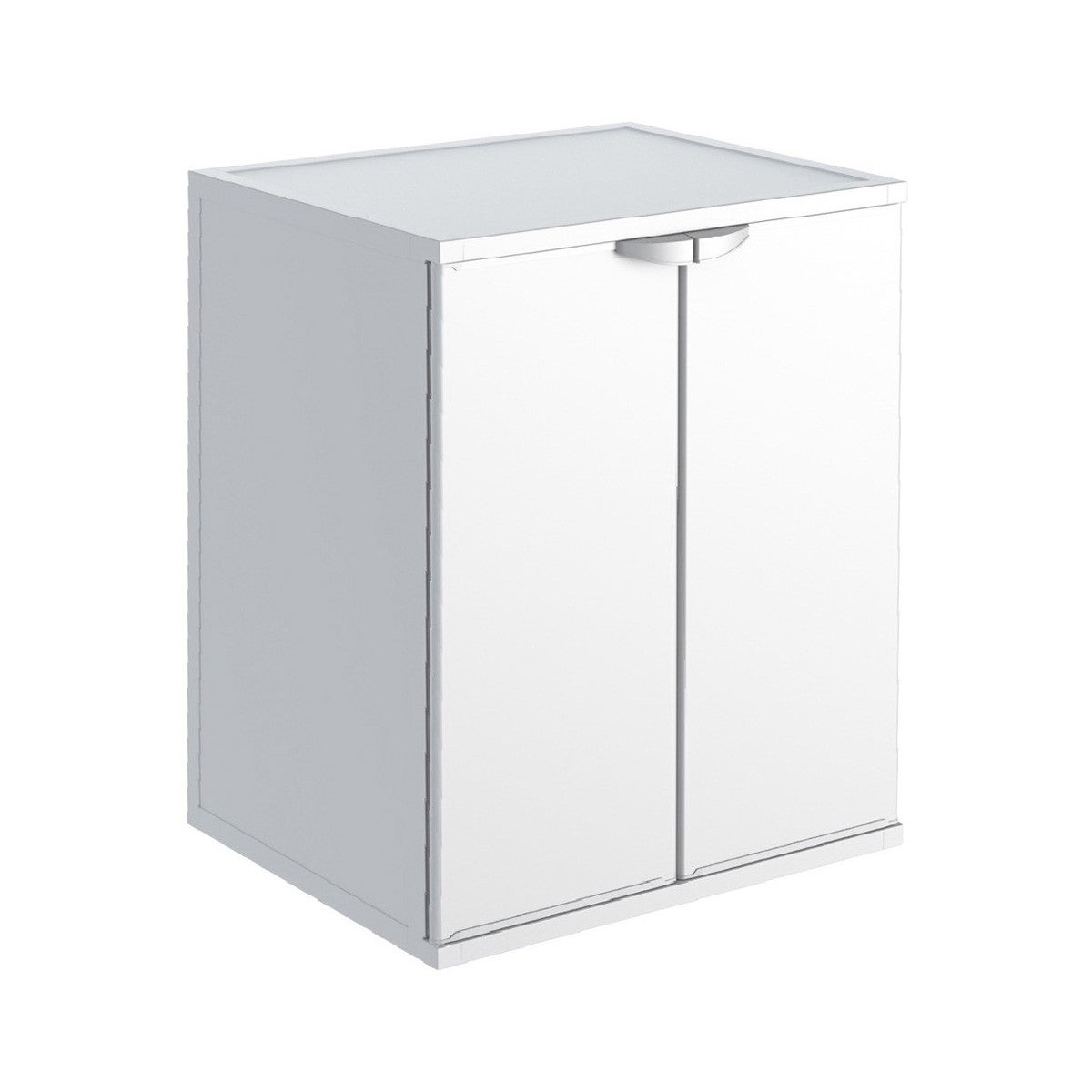 LEESITEC Coprilavatrice da Esterno Impermeabile per Lavatrice e Asciugatrice, con Apertura Frontale,Marrone, M,60×53×85 cm