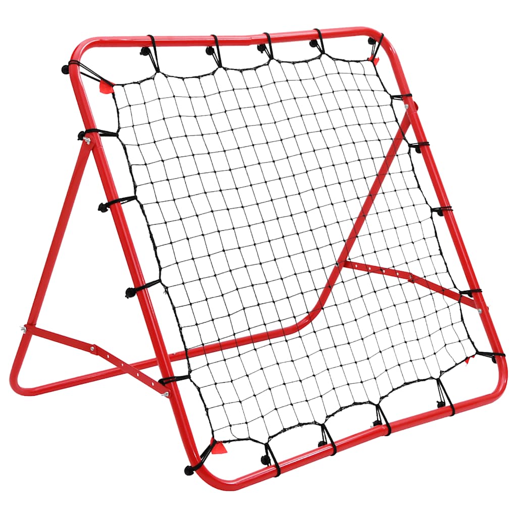 Filet De Rebond 152x213 Cm – Rebondisseur Football Volley Baseball Réglable 5 Angles, Cadre Acier Solide, Entraînement Solo Intérieur Extérieur