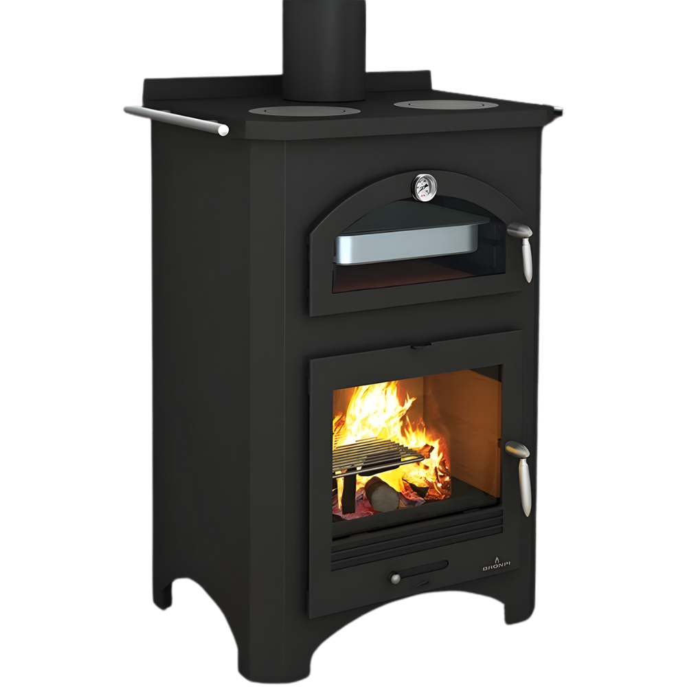 Cucina a legna con forno + piano cottura Monza BRONPI - 3