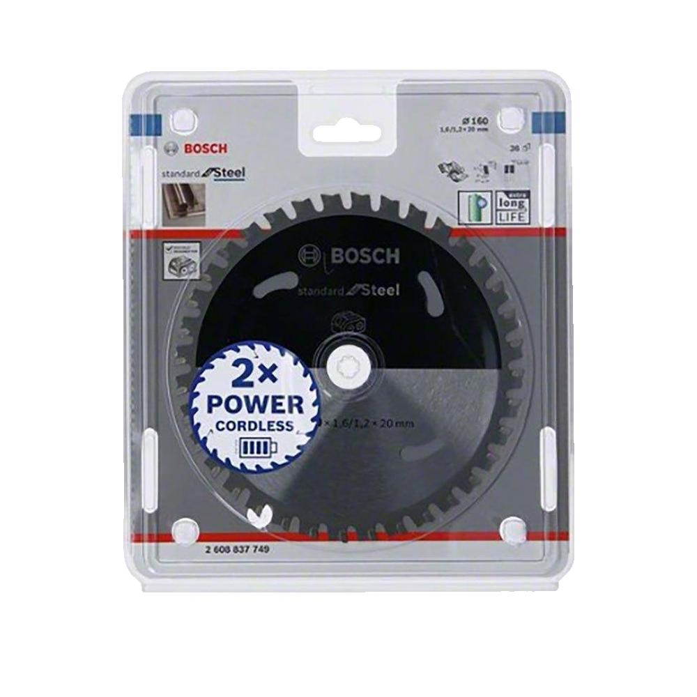 Tarcza do piły tarczowej Bosch Standard 160 mm 36 zębów węglik srebrna