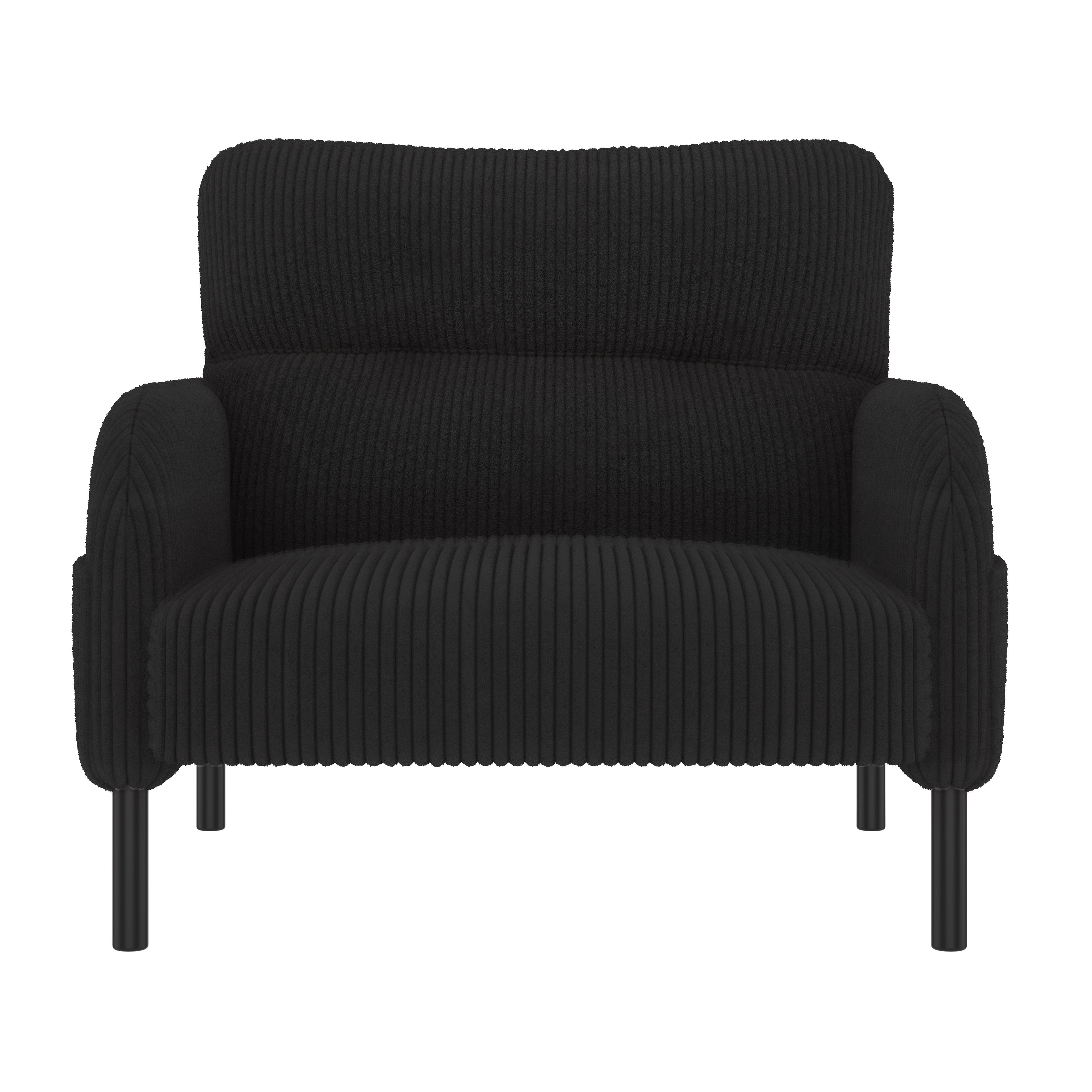 Set pezzi Poltrona, pouf, divano a posti con tasca laterale