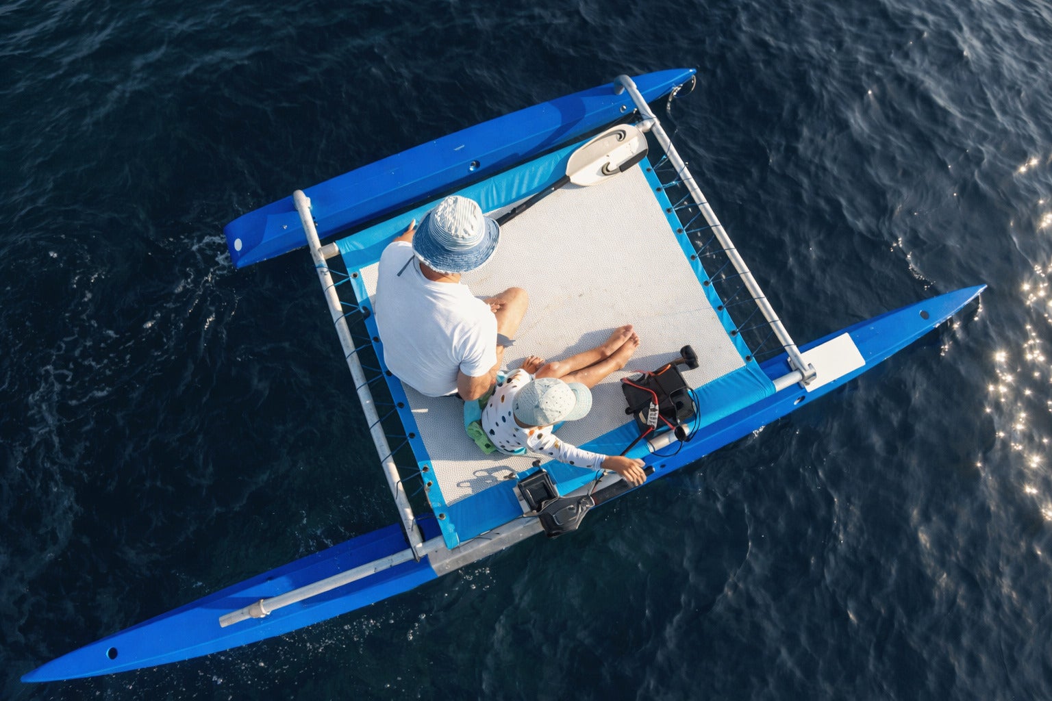 ECOPULSE Prao embarcação elétrica 5,20 m 1200W bateria 50Ah - 6