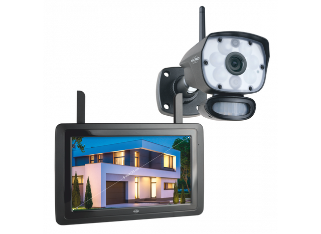 ELRO CZ60RIPS Color Night Vision Camera de Surveillance Kit avec 9 Écran et application - 1080P HD résolution