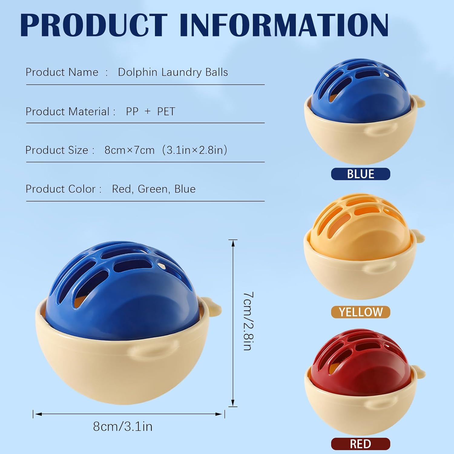 Palle Antipelo Per Lavatrice, Set Da 4 Pezzi: Addio Peli Di Cane E Gatto! Pulizia Profonda Del Bucato Con Palline In Velcro, 3,5 Cm