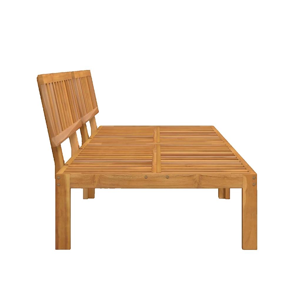 Kanapy centralne paletowe vidaXL Lite drewno akacjowe design modułowy 2 szt