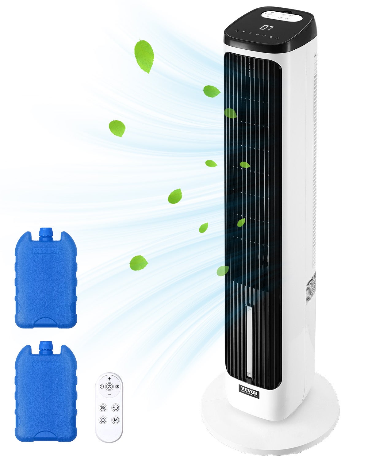 Ventilatore A Torre Bimar 112 Cm - Silenzioso, Con Telecomando, Oscillazione, Timer E Funzione Night - Foto 5