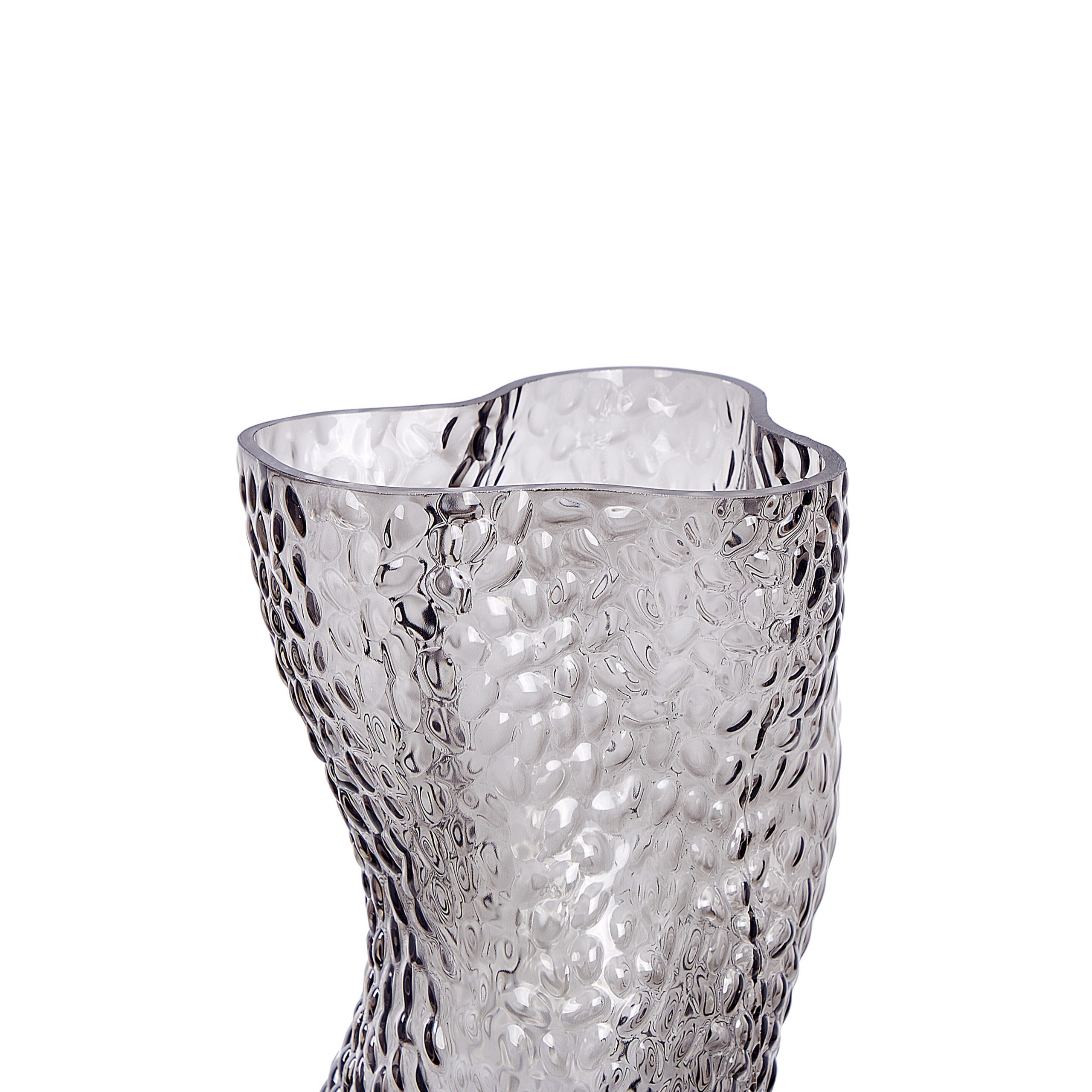 Vase à fleurs DYTIKO Verre 31 cm Gris - 6