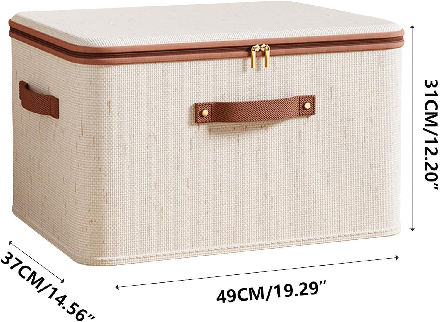 Contenitore Portaoggetti Sotto Letto, 2 Pezzi, 79x40x15 Cm, Pieghevole Con Coperchio E Maniglie, Organizer Per Scarpe, Vestiti E Coperte - 3