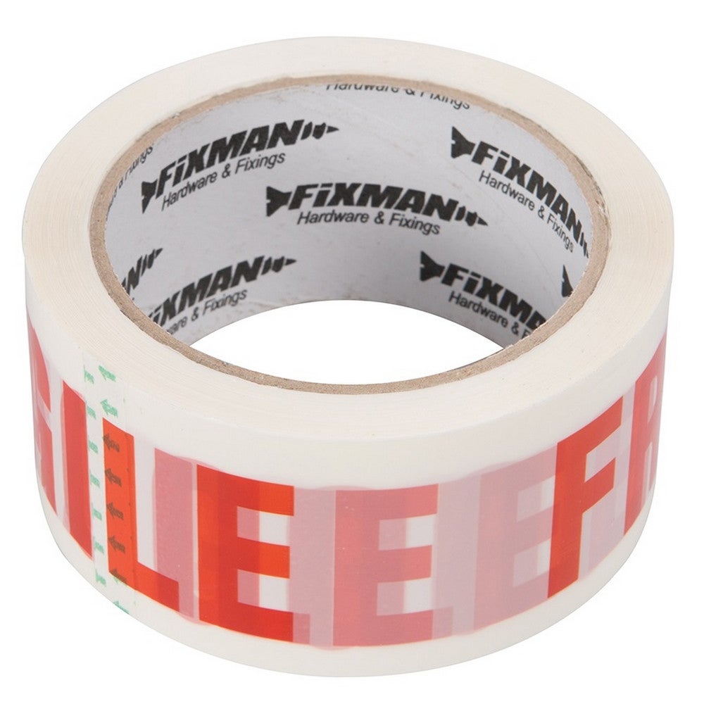 36 Rouleaux De Ruban D'emballage Imprimé "FRAGILE" - 48mm X 66m, Pour Cartons