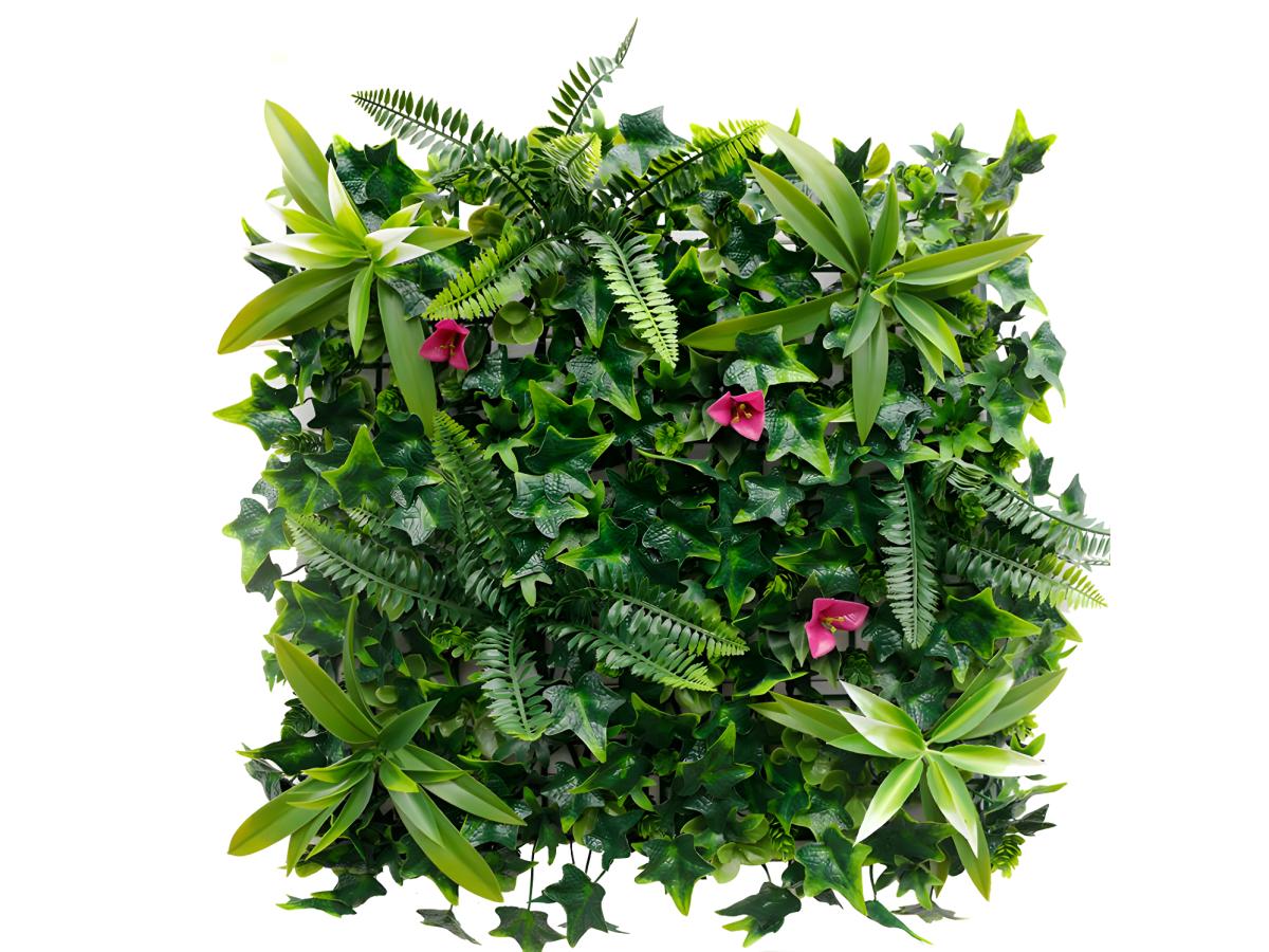 Mur végétal synthétique vert - pack de 1m² - IKAZ - 7