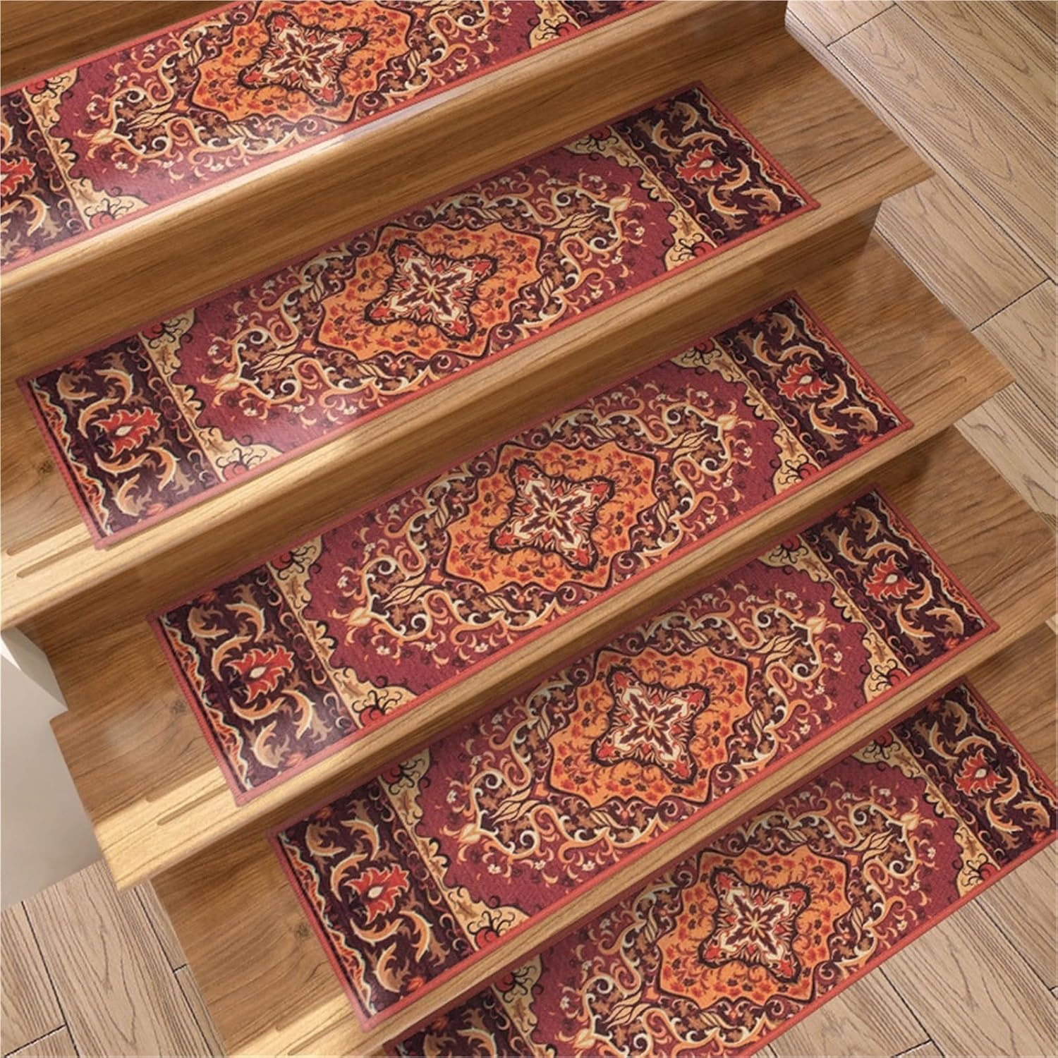 Tapis Ignifugé Demi-Rond 102x50 Cm - Pour Cheminée, Poêle, Barbecue, Protection Sol Haute Température - 2
