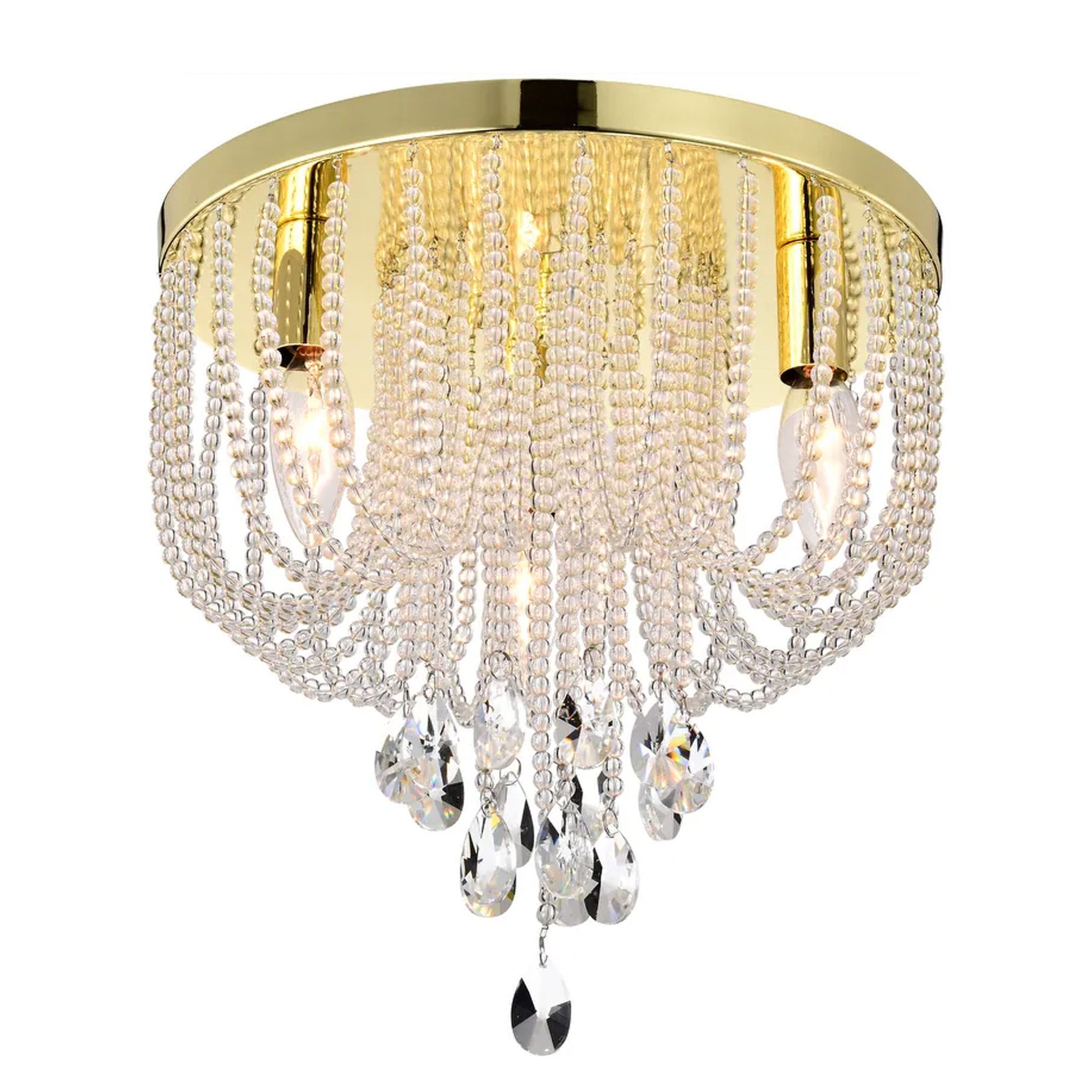 Lampa Kryształowa Plafon Toolight App1625-3C