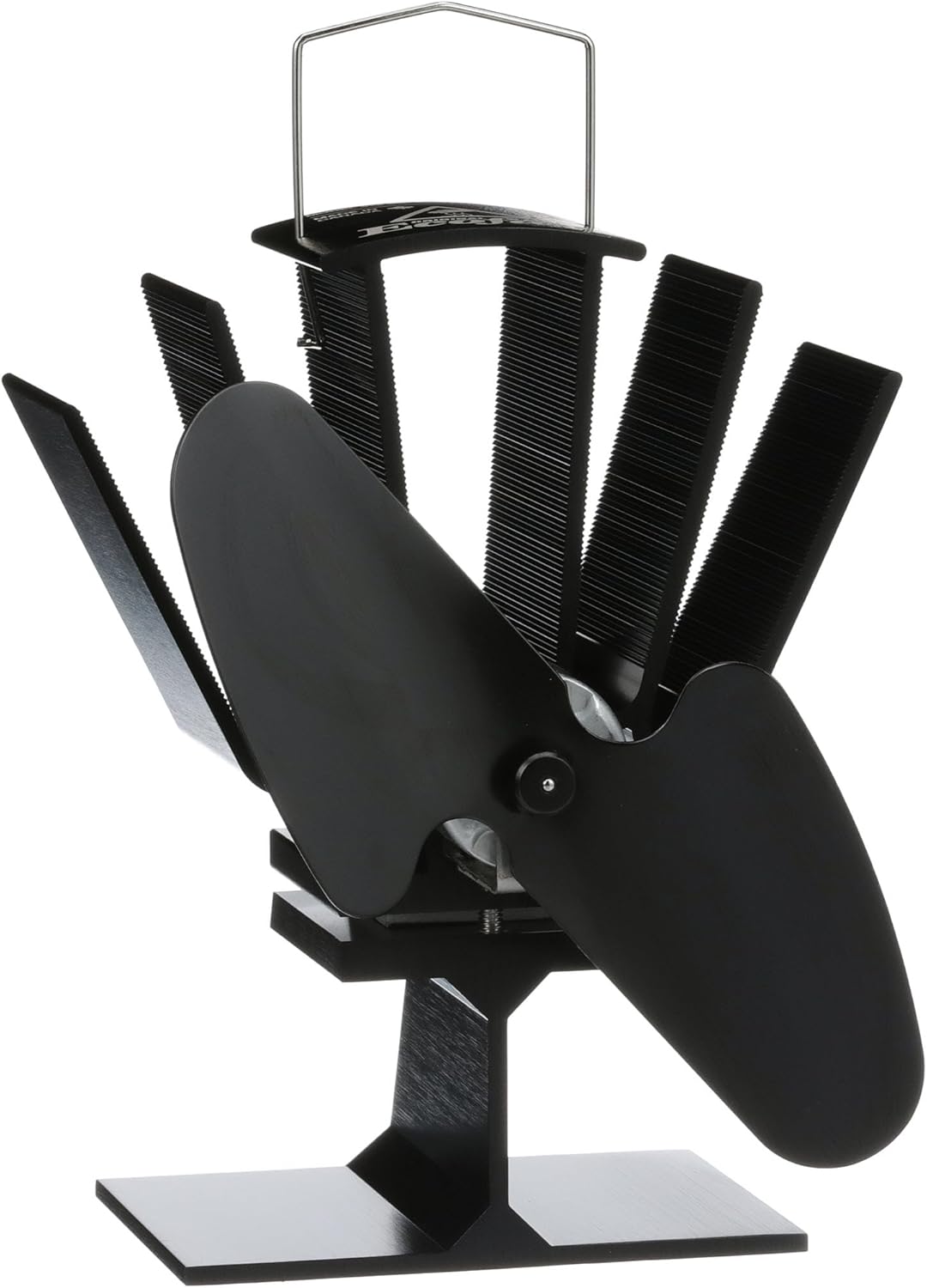 Mini wentylator sufitowy w klasycznym stylu, 815CAXBX, 2,4 m³/min, czarne łopatki o średnicy 16,5 cm