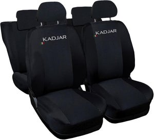 Lupex Shop Utilitaria_jn Coprisedili Universali Per Auto Medio Piccole, Jeans Nero, Set Fodere Sedili Utilitaria Anteriori E Posteriori, In Poliestere, Prodotto Made In Italy - Foto 11