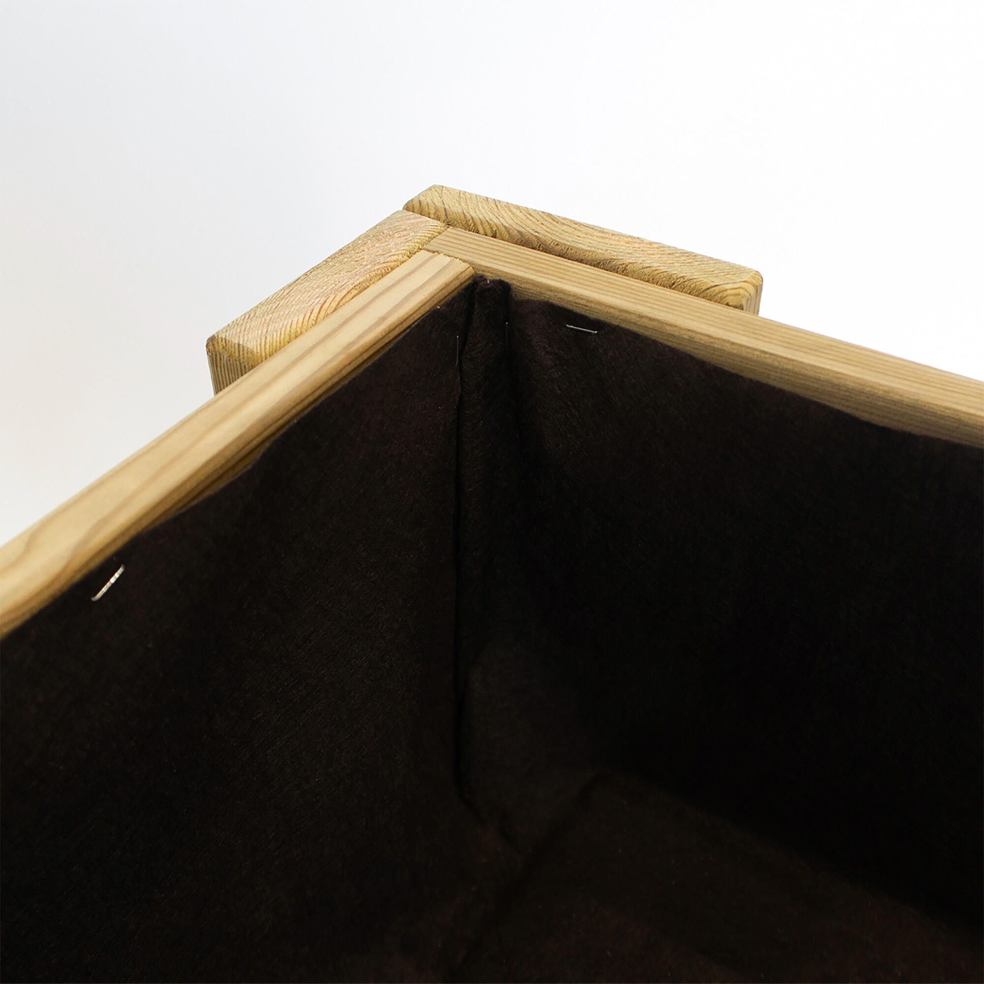 Miejski ogródek warzywny z drewna Box 120x33x30 cm - 6